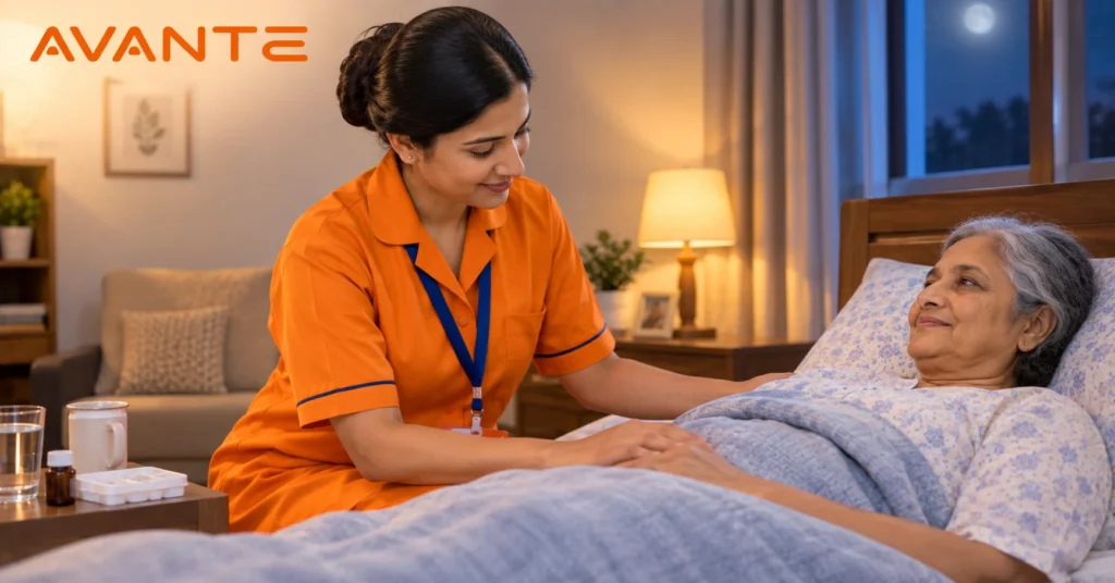 night care at home in Kolkata by Avante Health