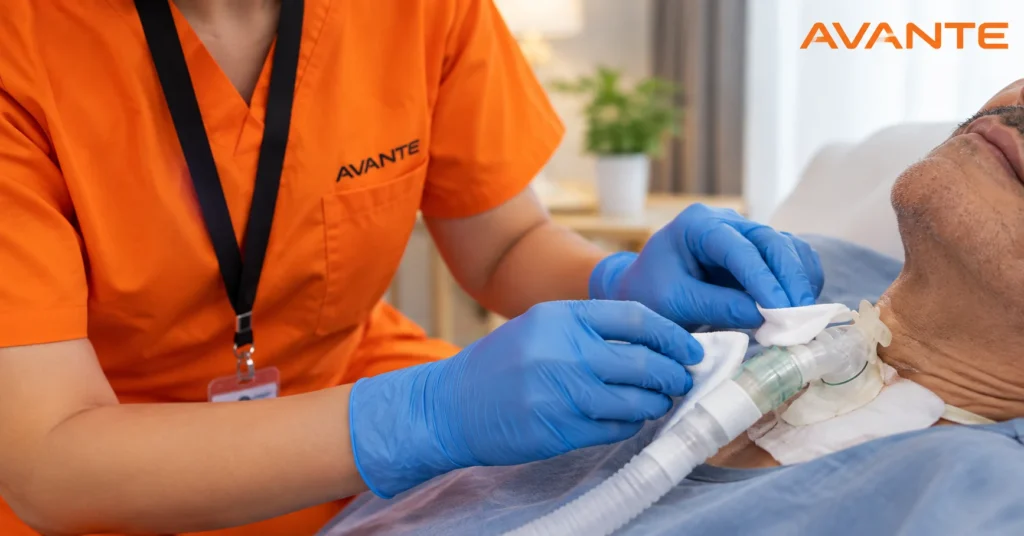 Tracheostomy care at home in Kolkata by Avante Health