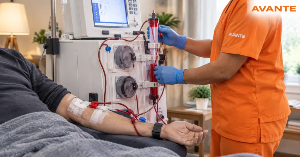 Dialysis at home in Kolkata by Avante Health