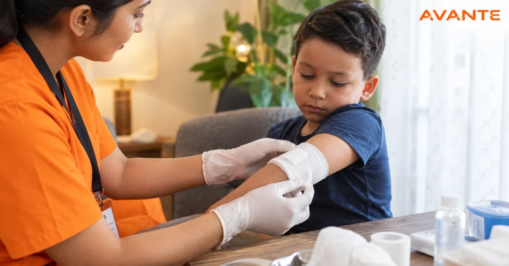 Wound Dressing Service at home in Kolkata by Avante Health