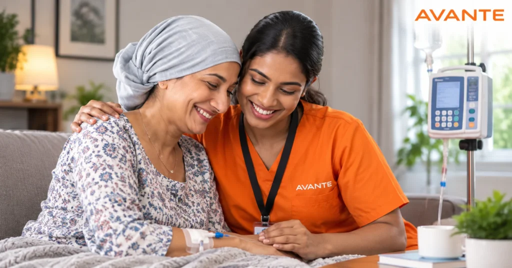Chemotherapy support at home in Kolkata by Avante Health