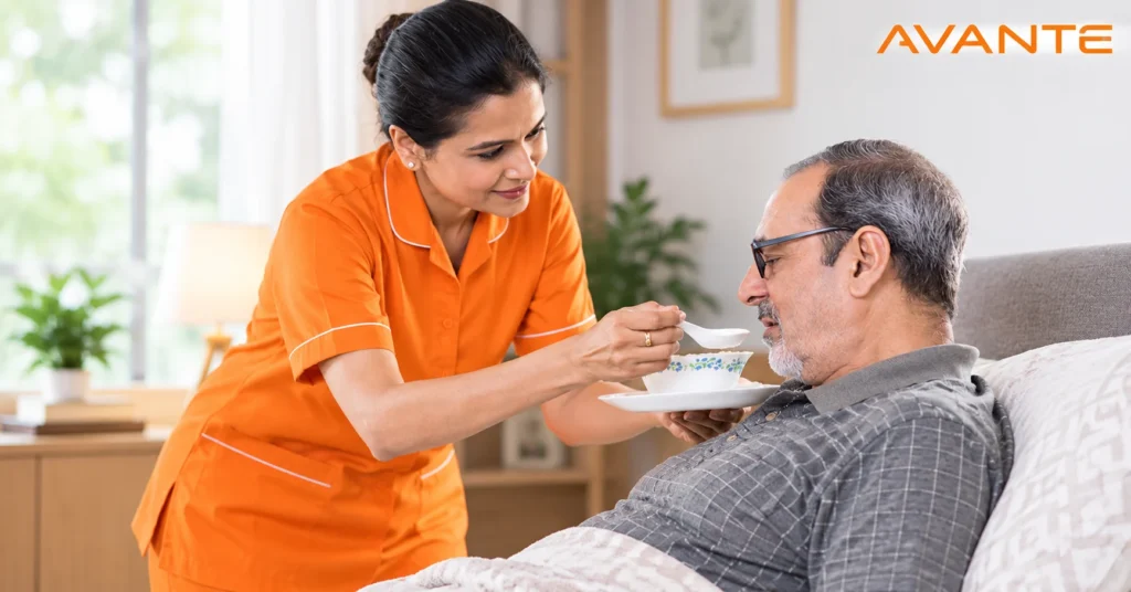 medical attendant at home in Kolkata by Avante Health